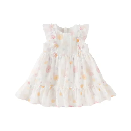 DAVE BELLA Платье с цветочным принтом для девочки