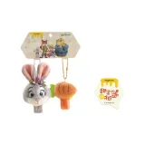 Disney Judy + Морковный Милый Подвеска с Комбинацией + Открытка