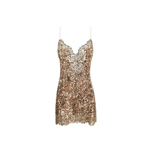 ERMANNO SCERVINO Металлик Женские Слиплатья