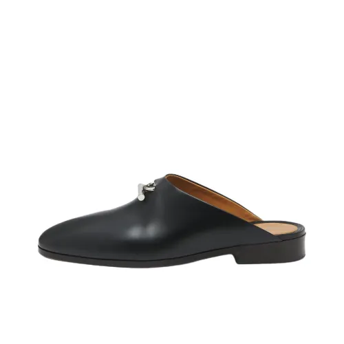 Alexander McQueen T Bar Домашние тапочки Мужской Черный