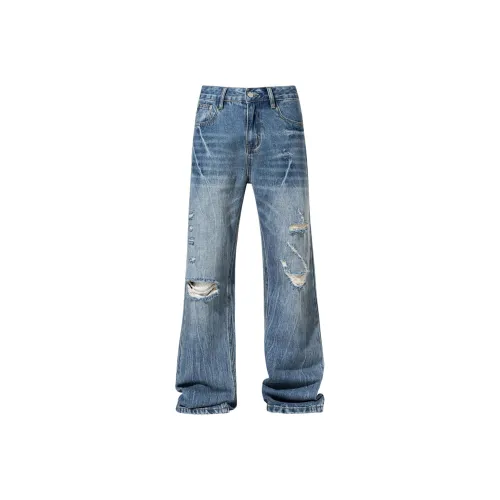 JUCY JUDY Синие Унисекс Джинсы