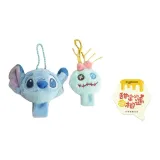 Стич + Маленькая Золотая Пуговица Комбинация Подвеска + Поздравительная Открытка