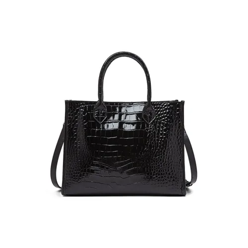 Old Man's Head Сумка из крупнозернистой текстуры коровьей кожи стандартная женская черная красная коричневая