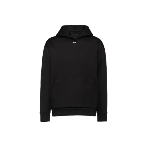 PRADA Мужские черные свитшоты