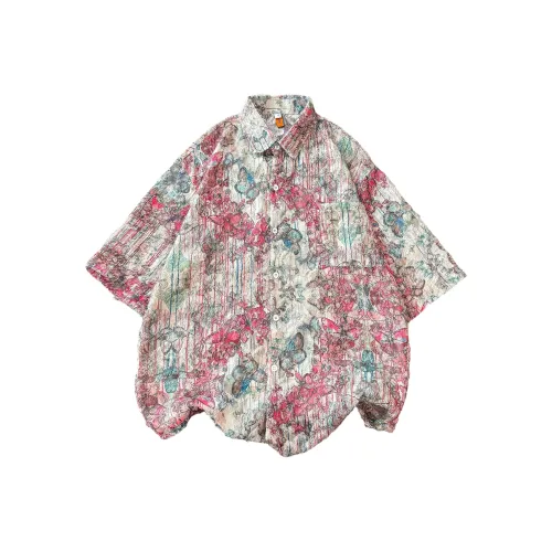 GDRX Красный Унисекс Рубашки