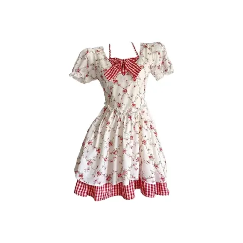 HeartyBite Короткий рукав Платье Женское