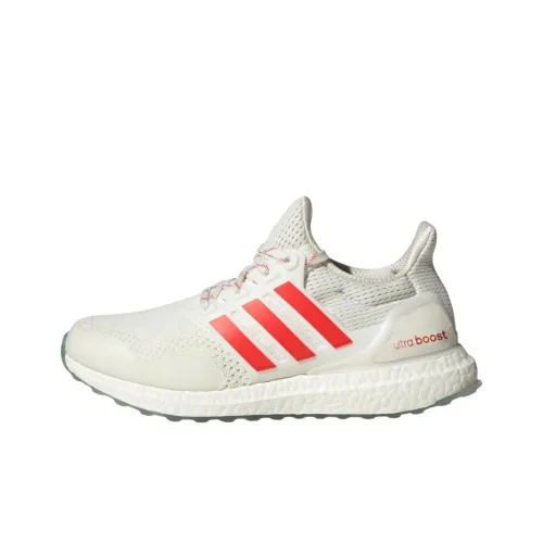 Adidas Ultraboost 1,0 Беговые кроссовки Низкий топ Серый Белый Унисекс