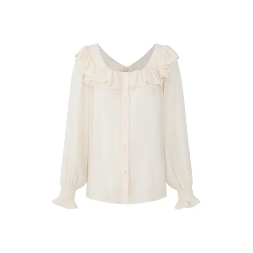 JOY SPEAKER Бежевые Женские Рубашки