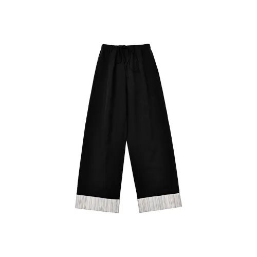 SINBOS Ночное время Черные Женские Повседневные Брюки