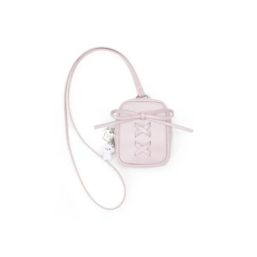 MCMIKO Коровья кожа Сумка на плечо Женская Желейно-розовая