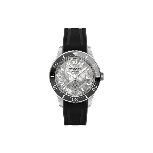 MONTBLANC Автоматический Механический Часы для Мужчин 41 мм Серый