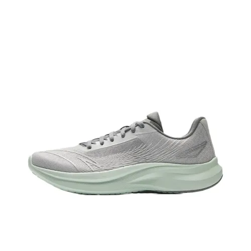 ANTA Wind Speed Slip-resistant Abrasion-resistant Breathable Low-top Training Sprint Running Shoes Men's Gray ANTA Wind Speed Противоскользящий Устойчивый к истиранию Дышащий Низкий Топ Тренировочные Спринт Беговые Кроссовки Мужские Серый