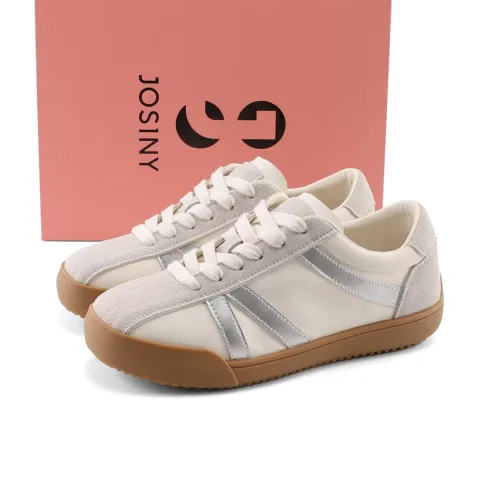 JOSINY Низкий топ Повседневная обувь Женская Экрю