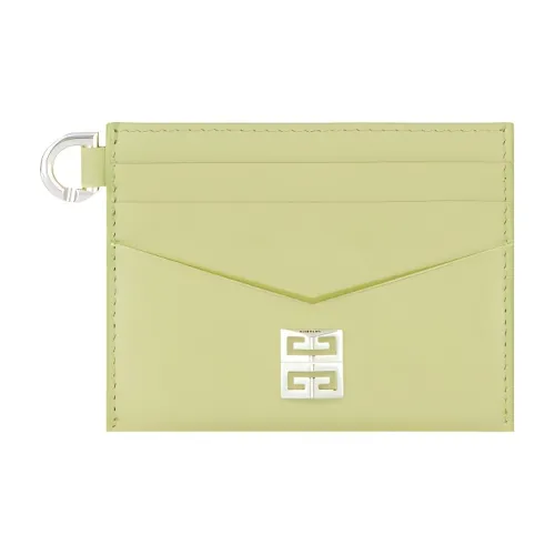 GIVENCHY 4G Коровья кожа Держатель для карт Женский Авокадо-зеленый