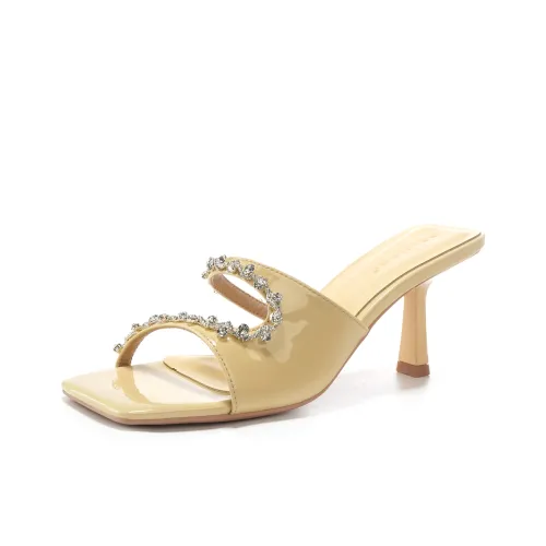 Beijiani Резиновая подошва стразы устойчивые к истиранию слип-он женские