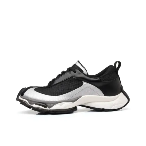 Cat Seven Seeks Амортизаторы Shock противоскользящие устойчивые к истиранию дышащие низкий топ кроссовки с толстой подошвой мужские