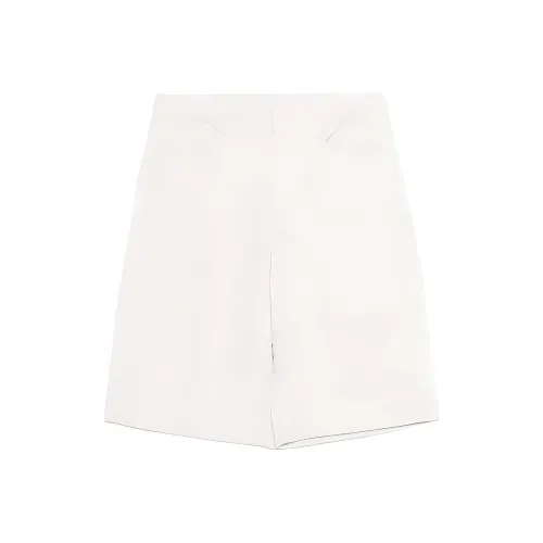 MaxMara Повседневные шорты Женские Белые