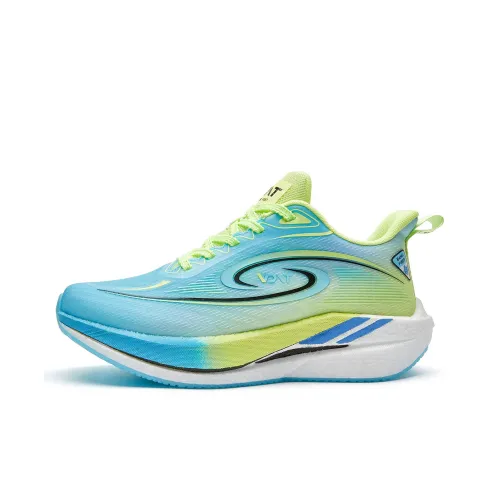 VOIT Беговые кроссовки Низкий верх Синий Неон Зеленый Унисекс