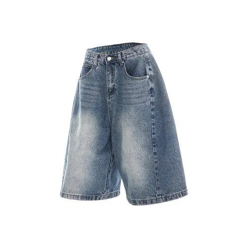 MEXICAN Джинсовые шорты Женские Blue