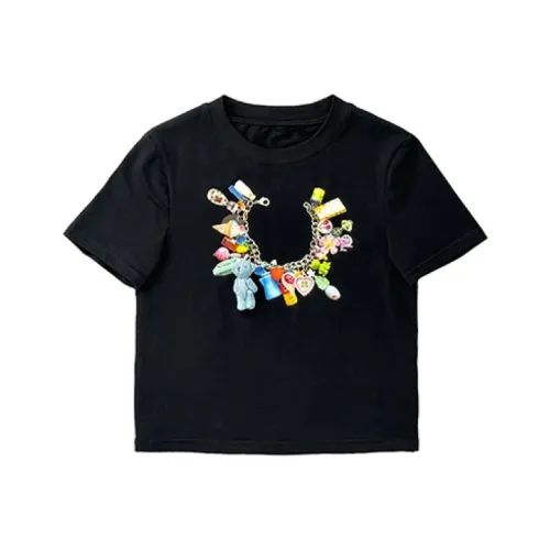MeihaoStore Черная унисекс футболка
