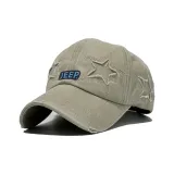 Американский винтаж, пятиконечная звезда, бежевый