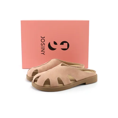 JOSINY Домашние тапочки Светло-розовые Женские