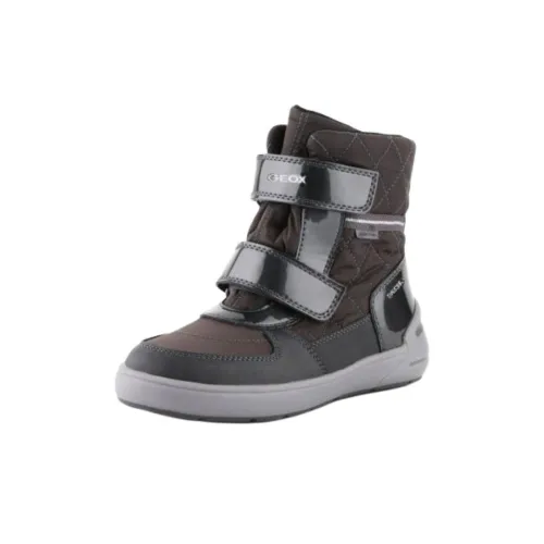 GEOX Водонепроницаемые и Дышащие Детские Ботинки Темно-Коричневый Малыш