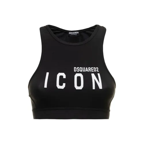 DSQUARED 2 Черное Женское Спортивное Белье