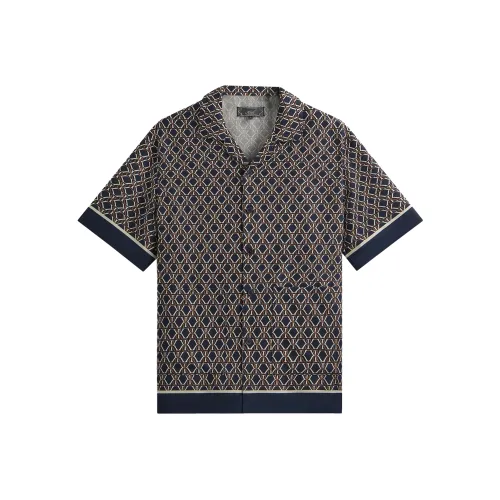 KITH Monogram Crest READE Shirt Men's Nighttime