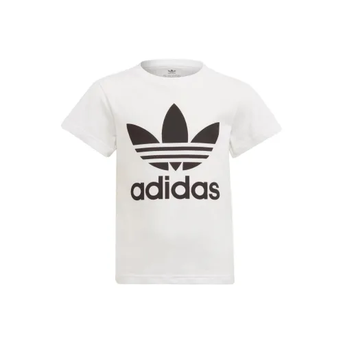 Adidas Originals Adicolor Trefoil T-Shirt Белая Детская