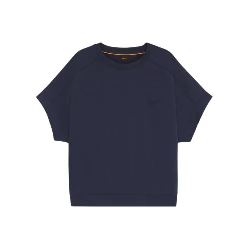 Hugo Boss T-Shirt Женская Темно-синяя