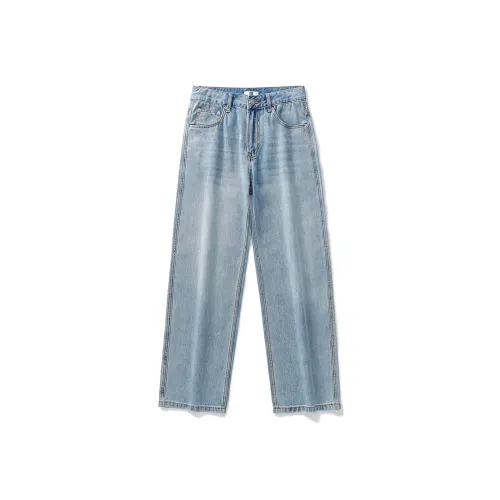 Hansca Осенний Мода Бренд Удобные Свободные Джинсы Мужские