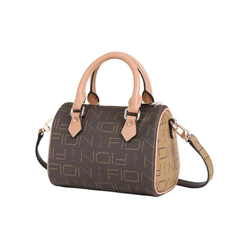 FION Искусственная кожа Сумка Средний Женские CAMEL Кофе