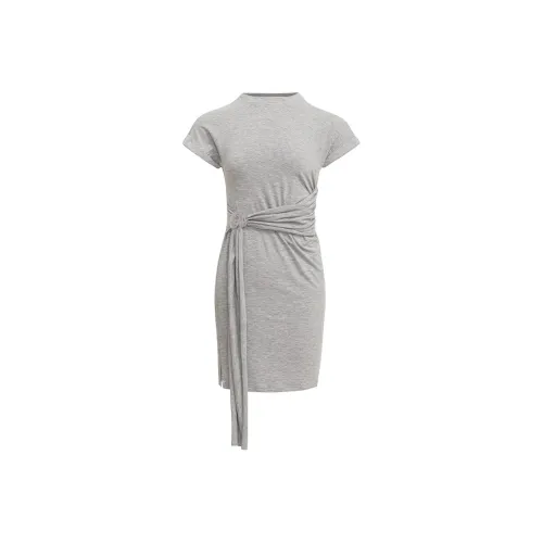 Amyenjoylife Короткий рукав Платье Женское