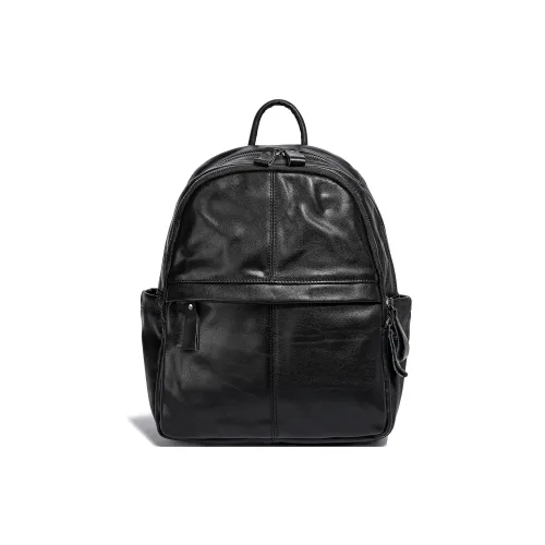 Ace Paul Рюкзак из коровьей кожи стандартный унисекс черный