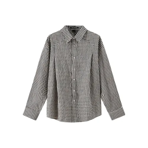 ACE VESTITI Серый Унисекс Рубашки