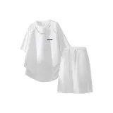 Улучшенный белый двухкомпонентный комплект + брендовая брошь