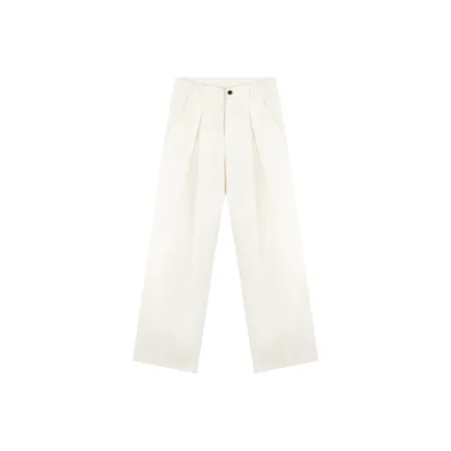 DAVID&ME Белые Унисекс Повседневные Брюки