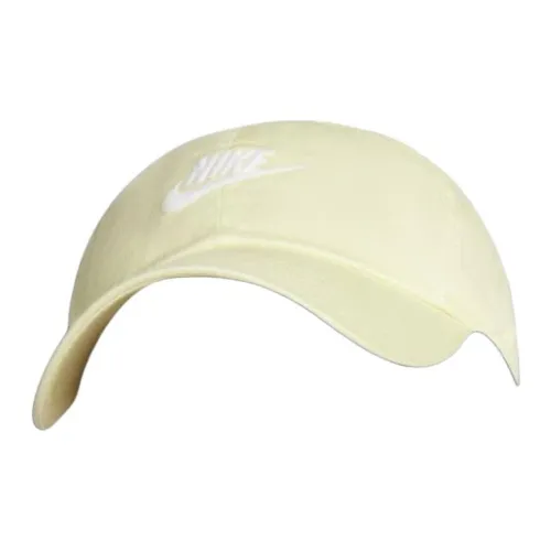 Nike 100% 100% хлопок Кепки Unisex Light Желтый