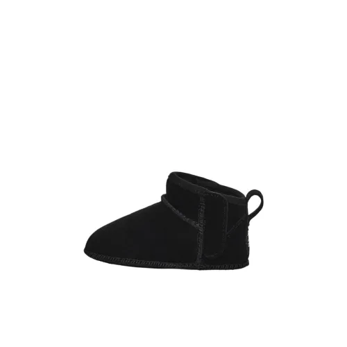 UGG CLASSIC ULTRA MINI Амортизация Износостойкий Низкий Топ Обувь для малышей Черный Infant And Toddler