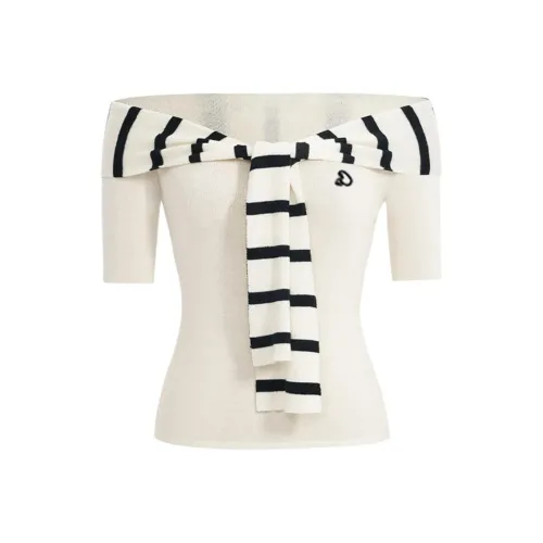 SKYA Экрю Женские T-рубашки