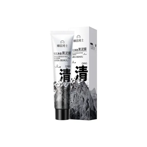 DR.NL Прозрачная Маска для Черных Поров с Глиной против АКНЕ Увлажняющий Очищающий Средство для Различных Типов Кожи 55 г