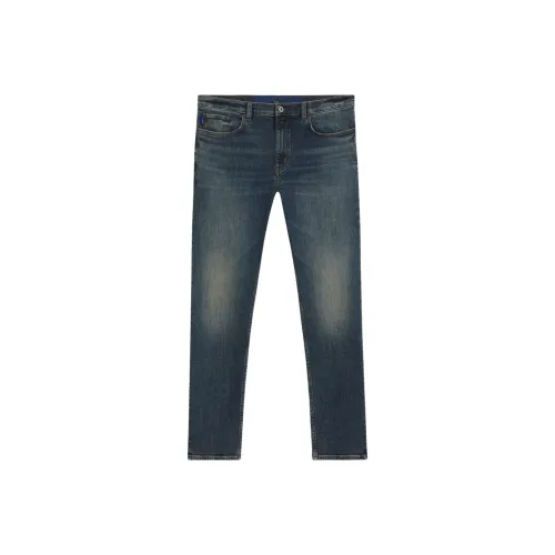 Hugo Boss Джинсы Мужские Темно-синие