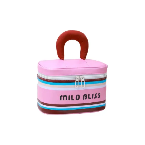 MILO BLISS Полосы Цветовой блок Портативная Сумка-ведро для косметики Мешок для хранения Портативный