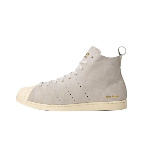 WALES BONNER x Adidas Superstar Series High Топ Скейтборд Кроссовки Унисекс Серый