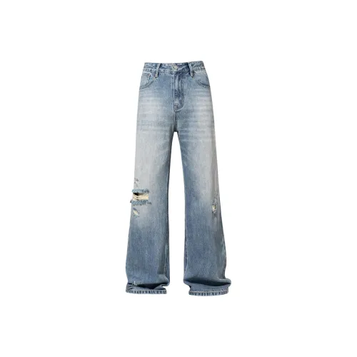 JUCY JUDY Синие Унисекс Джинсы