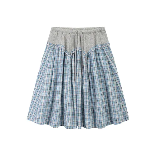 NewJnxs Повседневный Длинный Юбка Женские