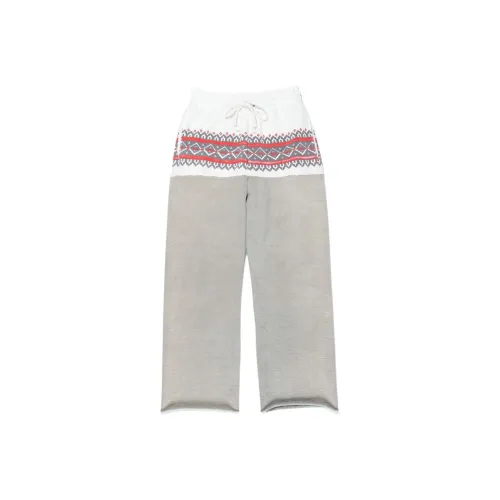 Bowwow SS25 Снег FLAKE Свитшот Вязаные Спортивные Штаны Унисекс