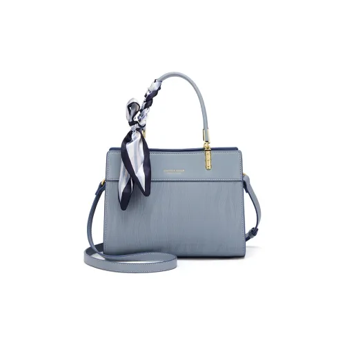 CNOLES Коровья кожа Сумка Средний Женская Морская волна Синий