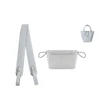 Святой Грааль синий (Золотистая пряжка) Полностью стальной - Импортная кожа + Корзинка-сумка 18 (Цвет холста, внутренняя одежда, подкладка)